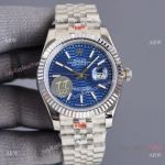 Swiss Quality Rolex Datejust 41 Watch Blue Motif Dial Jubilee Strap Citizen 8215 Movement